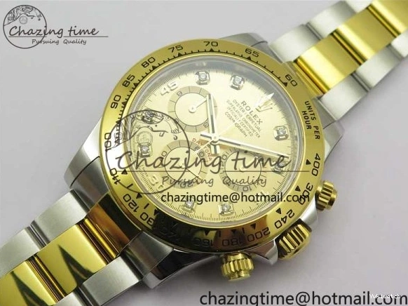 116508 SA4130 YG Case Best SS Bracelet YG Noob SS Dial Crystal 904L Daytona YG 1:1 Edition and 0109